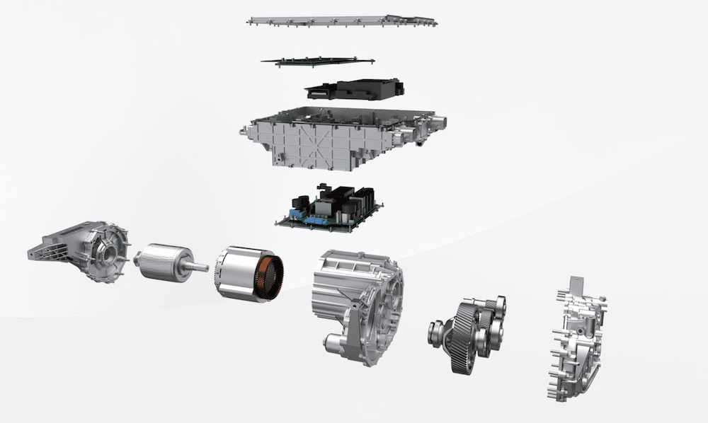 Sistema de propulsión eléctrica 8 en 1 de BYD
