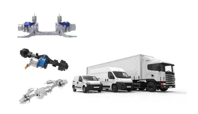 e axles for electric commercial vehicles
