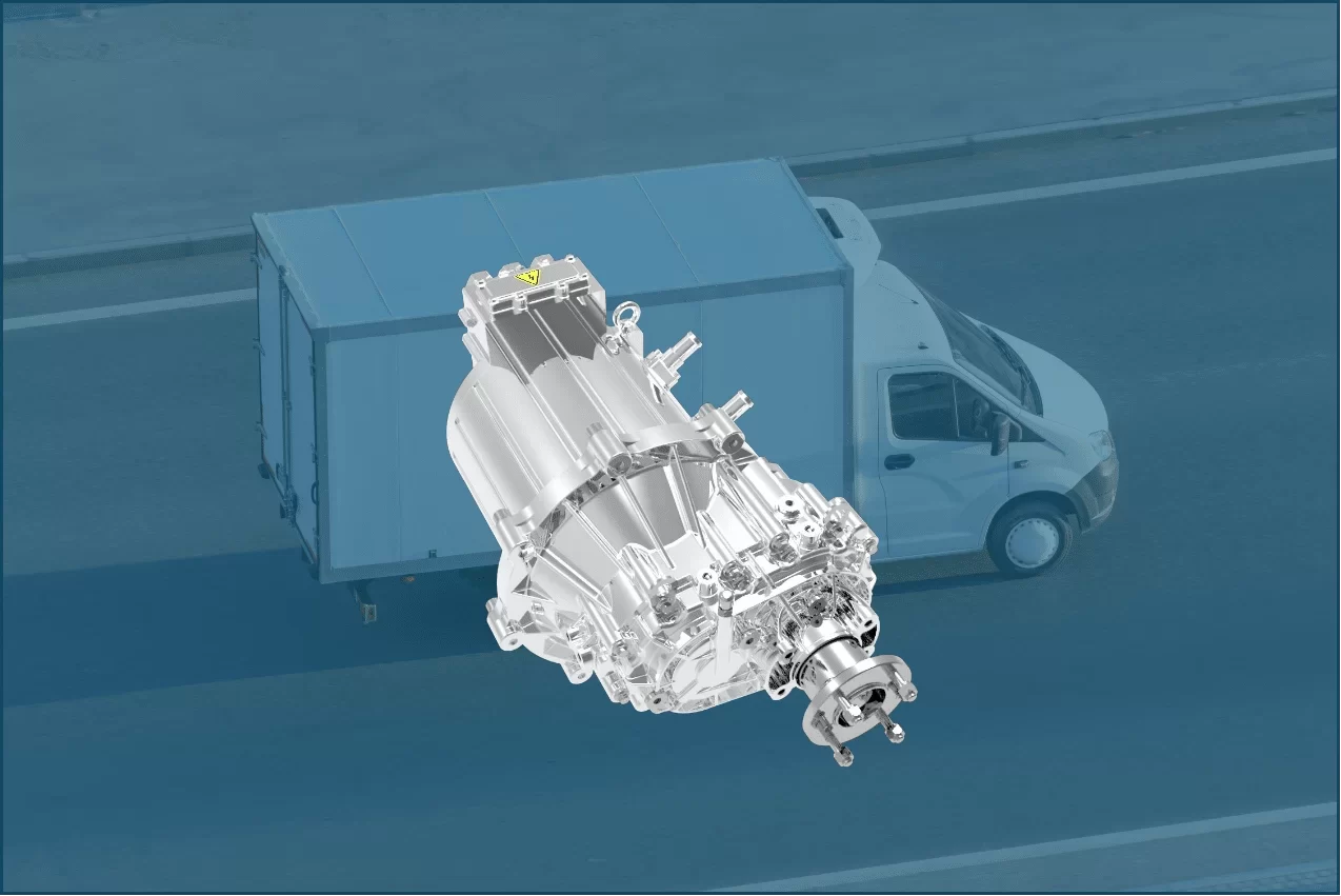 multi in 1 powertrain for light duty truck