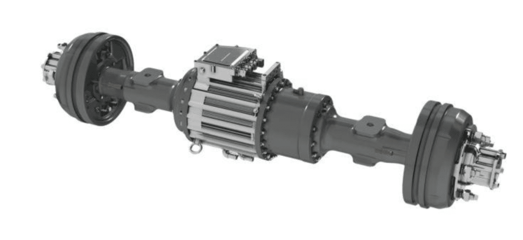 Eje de accionamiento eléctrico coaxial OEEP8 de Brogen
