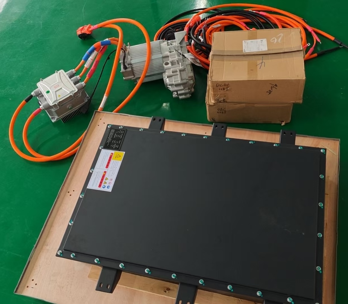 akü paketleri ve motor+dişli kutusu+motor kontrolörü