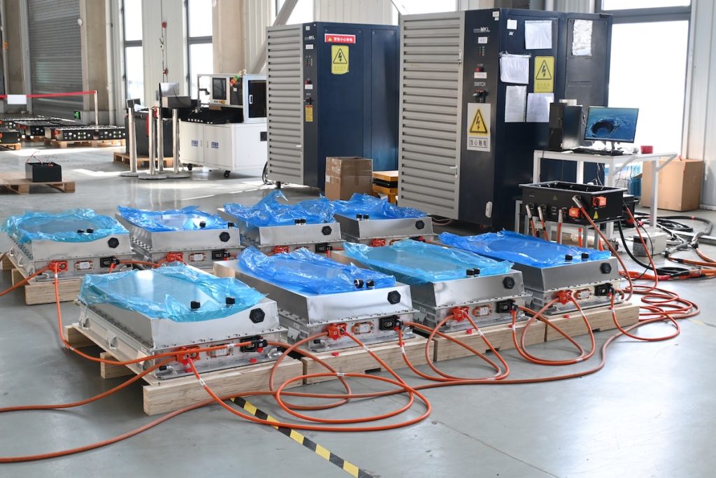 brogen battery packs are under test