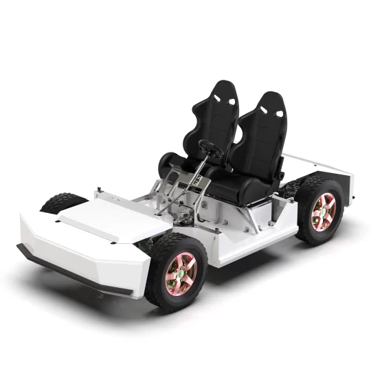 Chassi de AGV não tripulado de quatro rodas da Brogen BG-Chassis-W4