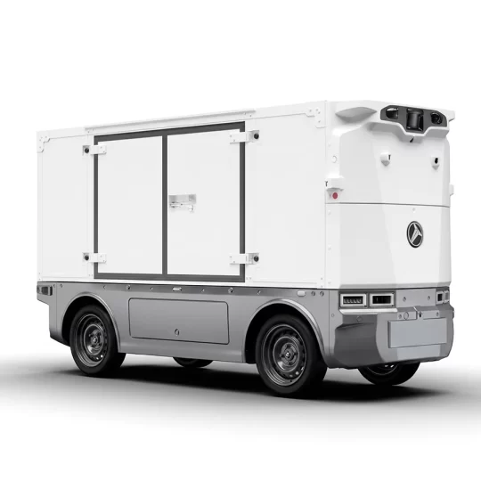 Vehículo logístico autónomo no tripulado de reparto urbano de cajas Brogen BG-Chassis-T300