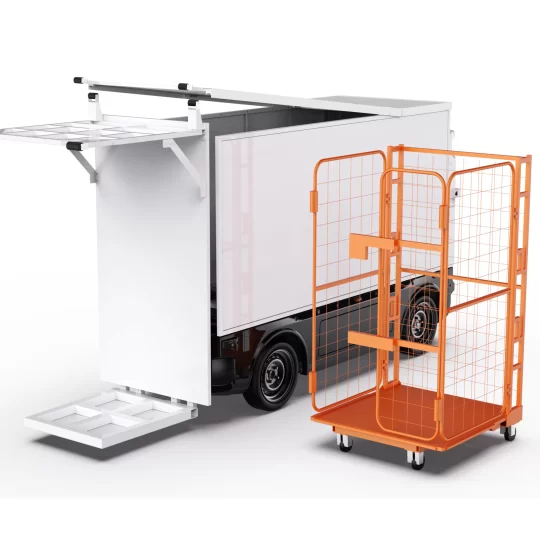 Vehículo móvil autónomo urbano no tripulado tipo jaula Brogen BG-Chassis-T350
