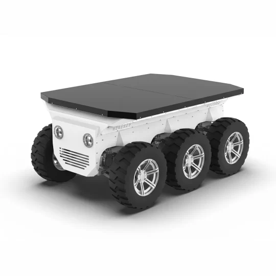 Chassi de AGV não tripulado de seis rodas da Brogen BG-Chassis-W6