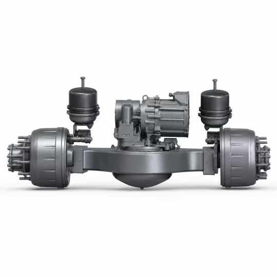 Eje eléctrico Brogen para camiones pesados BG-eAxle-OEEP28D